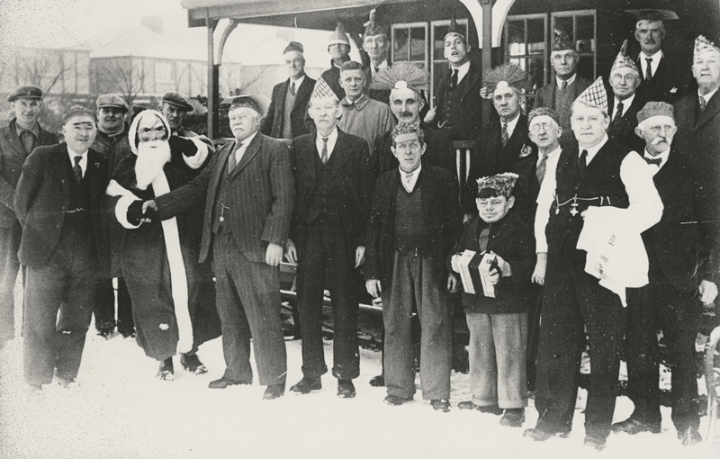 Astley Park at Christmas 1937